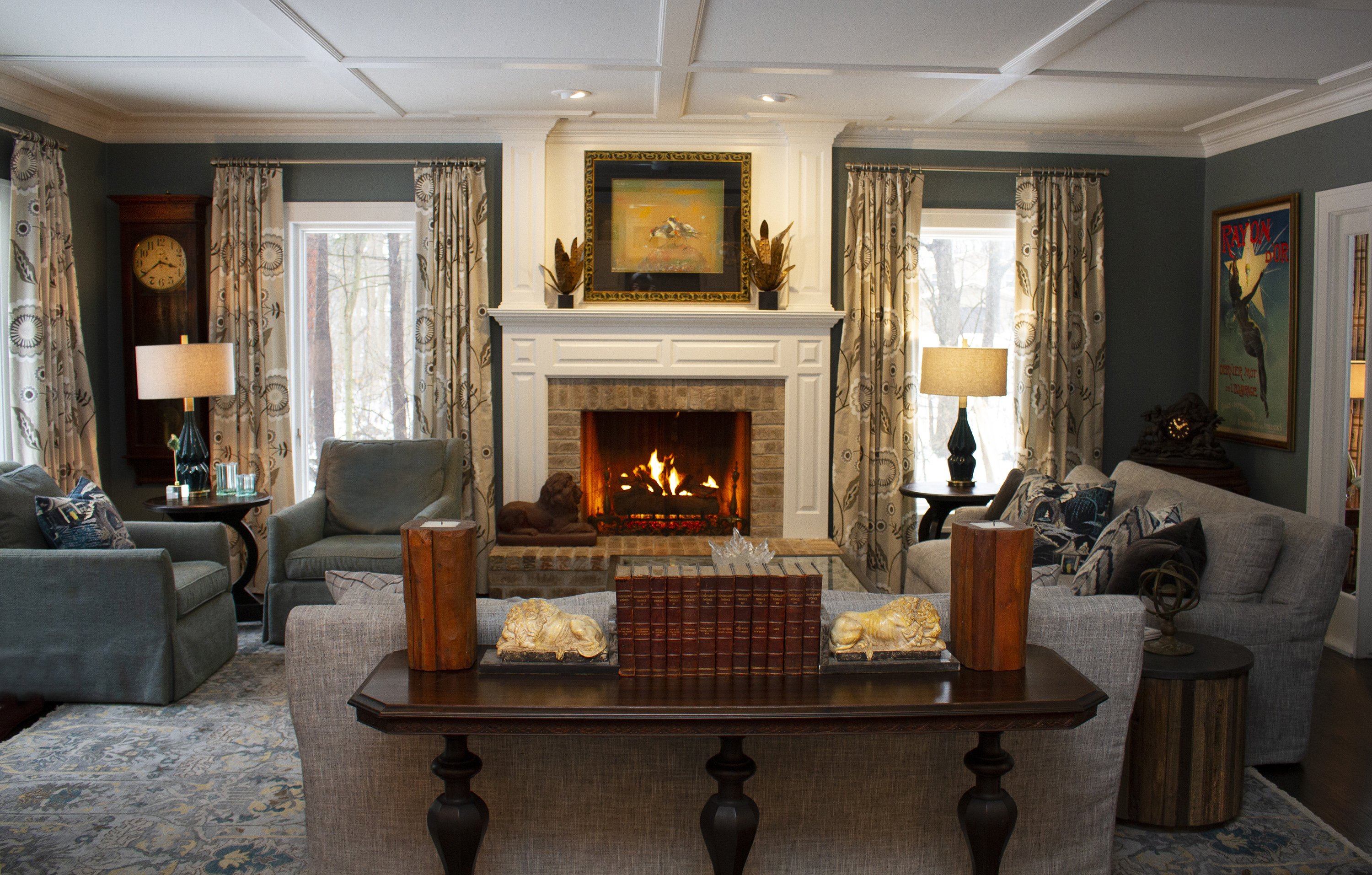 Manhattan Living rooms by Manhattan Textiles - Interior Designer in Milwaukee, WI
